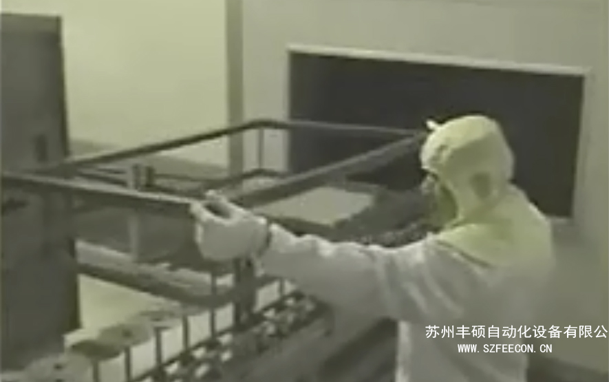 液晶电视外框喷涂视频